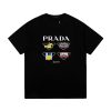 超希少！プラダ プリンテッドコットンTシャツ 偽物 puf48166 - 画像 (2)