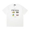 超希少！プラダ プリンテッドコットンTシャツ 偽物 puf48166 - 画像 (4)