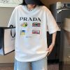 超希少！プラダ プリンテッドコットンTシャツ 偽物 puf48166 - 画像 (10)