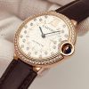 ★日本!!人気！カルティエ バロンブルー コピー 33ｍｍ kar36894 - 画像 (4)