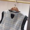 【23FW☆上質】ルイヴィトン 偽物 レザーアクセントチェックドレス 1ABS0G - 画像 (7)