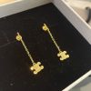 セリーヌ ピアス 偽物ゴールド ブラス＆クリスタル ピアス 460NB6BCZ - 画像 (5)