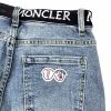 激安価格！モンクレール ジップフライジーンズ moz46263 - 画像 (9)