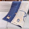 どこでも温かく エルメス 偽物 ウール＆カシミア ブランケット ero32179 - 画像 (7)