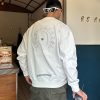 クロムハーツ 偽物 ホースシュー クルーネック 袖ロゴ スウェット Kut77281 - 画像 (2)