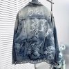 バレンシアガ 偽物 グラフィティ オーバーサイズ ジャケット bah50970 - 画像 (2)