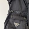 超人気プラダ レナイロン 偽物トライアングルロゴ コーチ ジャケット puw29166 - 画像 (4)