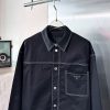 注目度NO.1 プラダ コットン シャツ 偽物 ロゴ付き pua49999 - 画像 (3)
