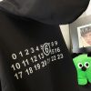 メゾン マルジェラ コピー フード ロゴ パーカー☆超人気☆ Maq42386 - 画像 (4)