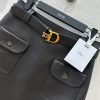 【大特価】ディオール CDバックル付き レザーミニスカート コピー deo60270 - 画像 (2)