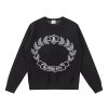 超希少！バーバリー 偽物 オークリーフクレスト ウールカシミア セーター Baf01493 - 画像 (5)