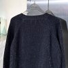 ★日本!!人気！サンローラン 偽物 モノグラム スパンコール刺繍 カーディガン Saq29763 - 画像 (6)
