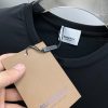 一目惚れ♪バーバリー 偽物 オークリーフクレスト コットンTシャツ Bam76605 - 画像 (4)
