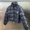 ミュウミュウ クロップドナイロンダウンジャケット myt49743 - 画像 (2)