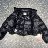 ミュウミュウ クロップドナイロンダウンジャケット myt49743 - 画像 (7)