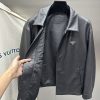 超希少★レア！プラダ ラペルメンズシープスキンジャケット N級品 puq76545 - 画像 (3)