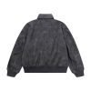 入手困難品！プラダ トライアングルロゴ付 レザージャケット コピー put68325 - 画像 (2)