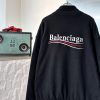 バレンシアガ 偽物 POLITICAL CAMPAIGN フリース ジップアップジャケット bag70476 - 画像 (5)