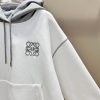 ロエベ アナグラム ロゴ ウールブレンド パーカー 偽物 上下セット los17331 - 画像 (5)