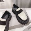 限定希少バレンシアガ Tractor カーフスキン チャンキーローファー bag81323 - 画像 (5)