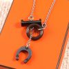 【人気商品】エルメス Carrouselロゴネックレス コピー erd43887 - 画像 (6)
