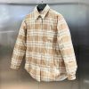 稀少ミュウミュウ コピー Plaid down プレイド ダウン シャツ myp35282 - 画像 (3)