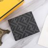 フェンディ 二つ折り財布 コピー スネークレザー ミニ財布 FFロゴ feg27274 - 画像 (2)