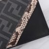 フェンディ 二つ折り財布 コピー スネークレザー ミニ財布 FFロゴ feg27274 - 画像 (3)