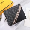 フェンディ 二つ折り財布 コピー スネークレザー ミニ財布 FFロゴ feg27274 - 画像 (4)