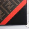 フェンディ 偽物 FFファブリック 二つ折り財布 すぐお届け feq71122 - 画像 (5)