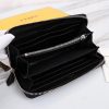 フェンディ FF ロゴ ウォレット 長財布 偽物 ジップ レザー fer58109 - 画像 (7)