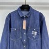 【新作23AW】 ミュウミュウ デニムシャツ スーパーコピー mym36513 - 画像 (3)