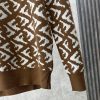 注目★フェンディ 偽物 FFクロシェモチーフ カシミア ハイネック セーター 2色 feg65715 - 画像 (4)