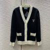 超希少！プラダ 偽物 クロップド コットン カーディガン 2色 puo02159 - 画像 (7)