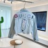 グッチ コピー アニマル エンブロイダリー デニム ジャケット 737767 - 画像 (2)