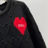 【可愛い】ミュウミュウ ラブハートポップ長袖ニットセーター 偽物 myu34474 - 画像 (7)