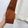 ミュウミュウ★ロゴカシミア クルーネック セーター 偽物 関税込み mya10356 - 画像 (7)
