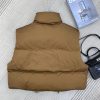 肌触り最高なプラダ  スタンドカラー ダウンベスト コピー pum43890 - 画像 (7)
