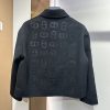 エルメス★刺繍入りレザージャケット偽物★シェーヌダンクル H3E0138 - 画像 (7)