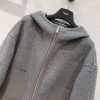 【フェンディ】ジャケット 激安ウール クロップド リバーシブル FFロゴ fed19950 - 画像 (2)