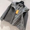 【フェンディ】ジャケット 激安ウール クロップド リバーシブル FFロゴ fed19950 - 画像 (4)