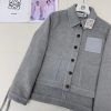 ギフトに最適♪ロエベ ウールカシミヤワークウェアジャケット 偽物 lof52579 - 画像 (4)