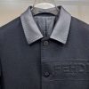 大人気! フェンディ グレー カシミアコート スーパーコピー fep40327 - 画像 (3)