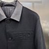 大人気! フェンディ グレー カシミアコート スーパーコピー fep40327 - 画像 (4)