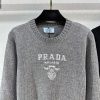 超話題! プラダ ウールxカシミア クルーネック セーター puq59664 - 画像 (2)