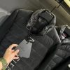 モンクレール ダウンxコットン 偽物 カーディガン ロゴファスナー フーディ mol84033 - 画像 (5)