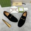 グッチ 偽物 ジョーダン ホースビット スエード ローファー guo16796 - 画像 (6)