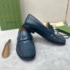 グッチ ロゴカットアウト レザーペニーローファー コピー guz06078 - 画像 (6)
