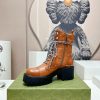 グッチ GGマトラッセ モノグラムレザーアップブーツ コピー gul02835 - 画像 (6)