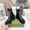 グッチ コピー GGマトラッセ モノグラムレザーアップブーツ guh46200 - 画像 (4)